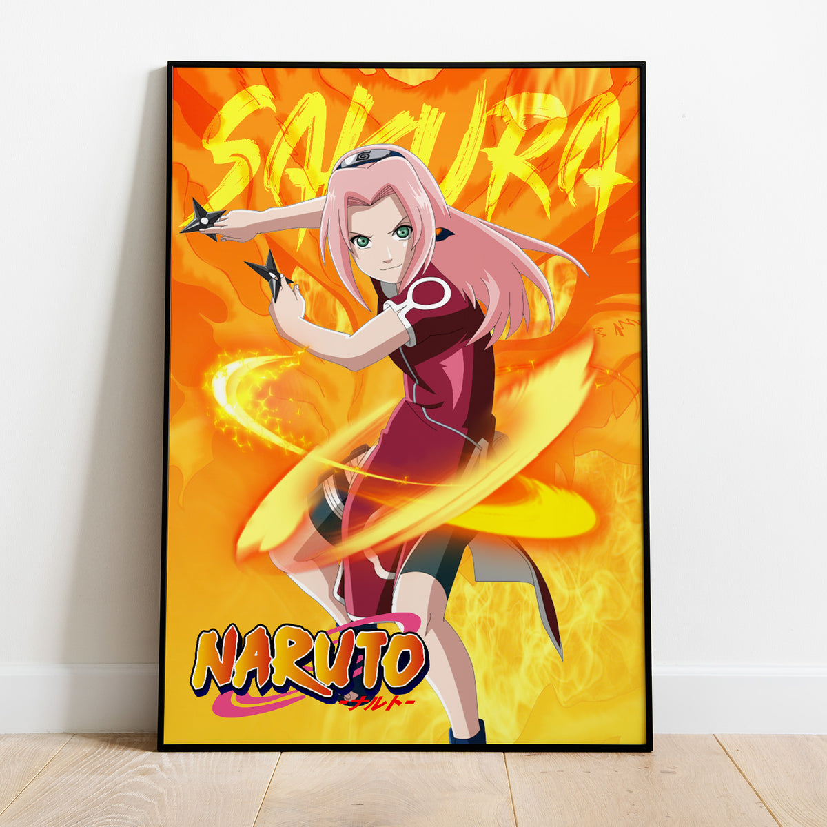.com: Pyramid America Naruto Poster - Naruto Shippuden - Naruto  Sakura Stat - 11 x 17 Framed Poster Wall Art, Ideal for Bedroom Decor, Home  Decor, Office Decor & Living Room Decor: Posters & Prints