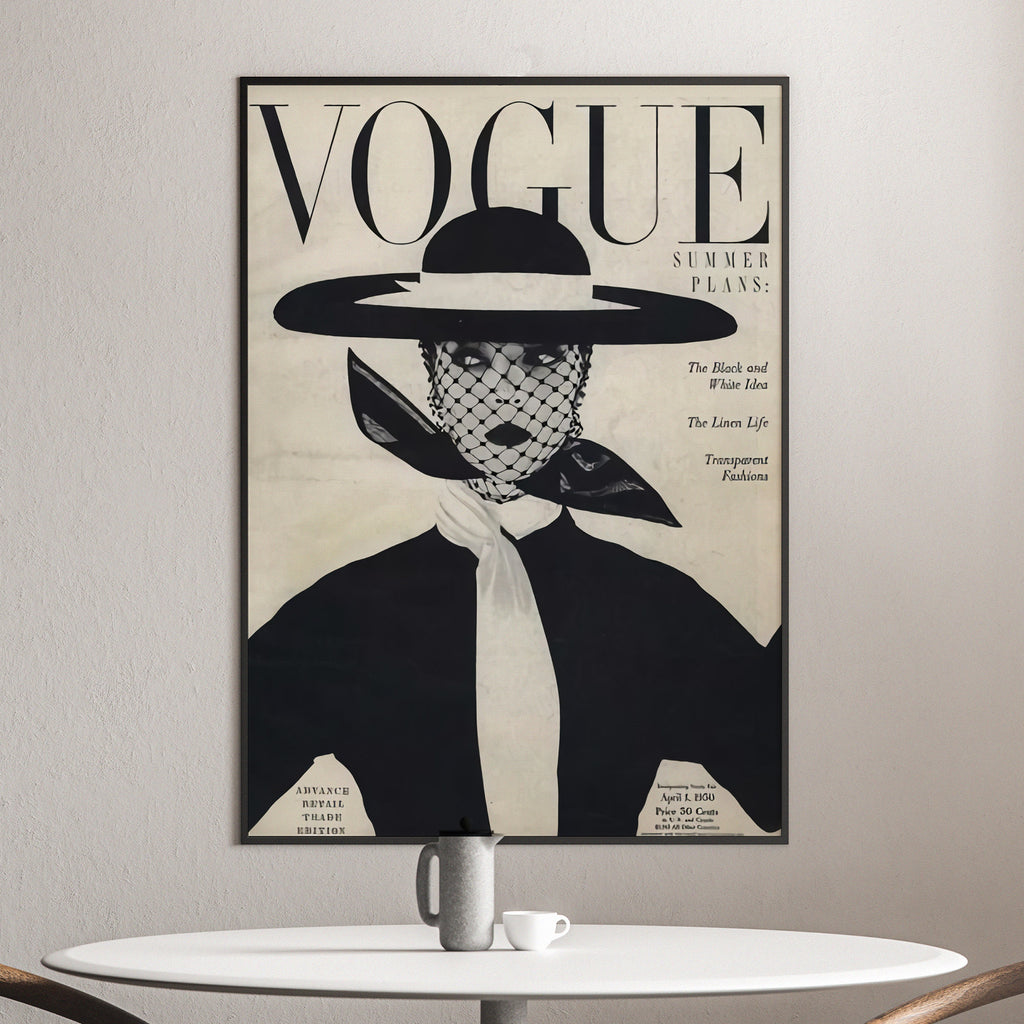 Addicted To Vogue Poster-PosterMansion – Poster Mansion