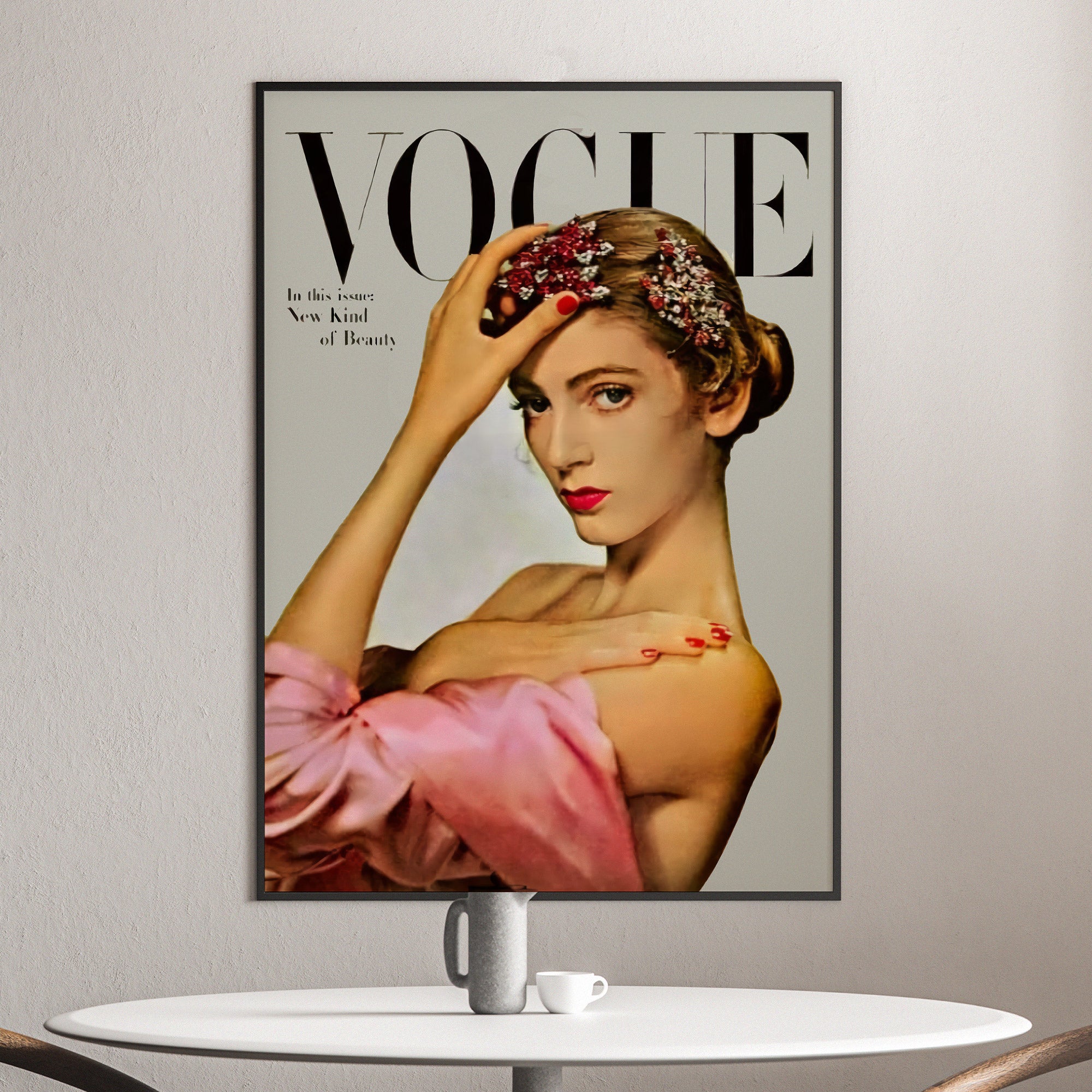 Vintage Vogue print by Vintage Advertising Collection