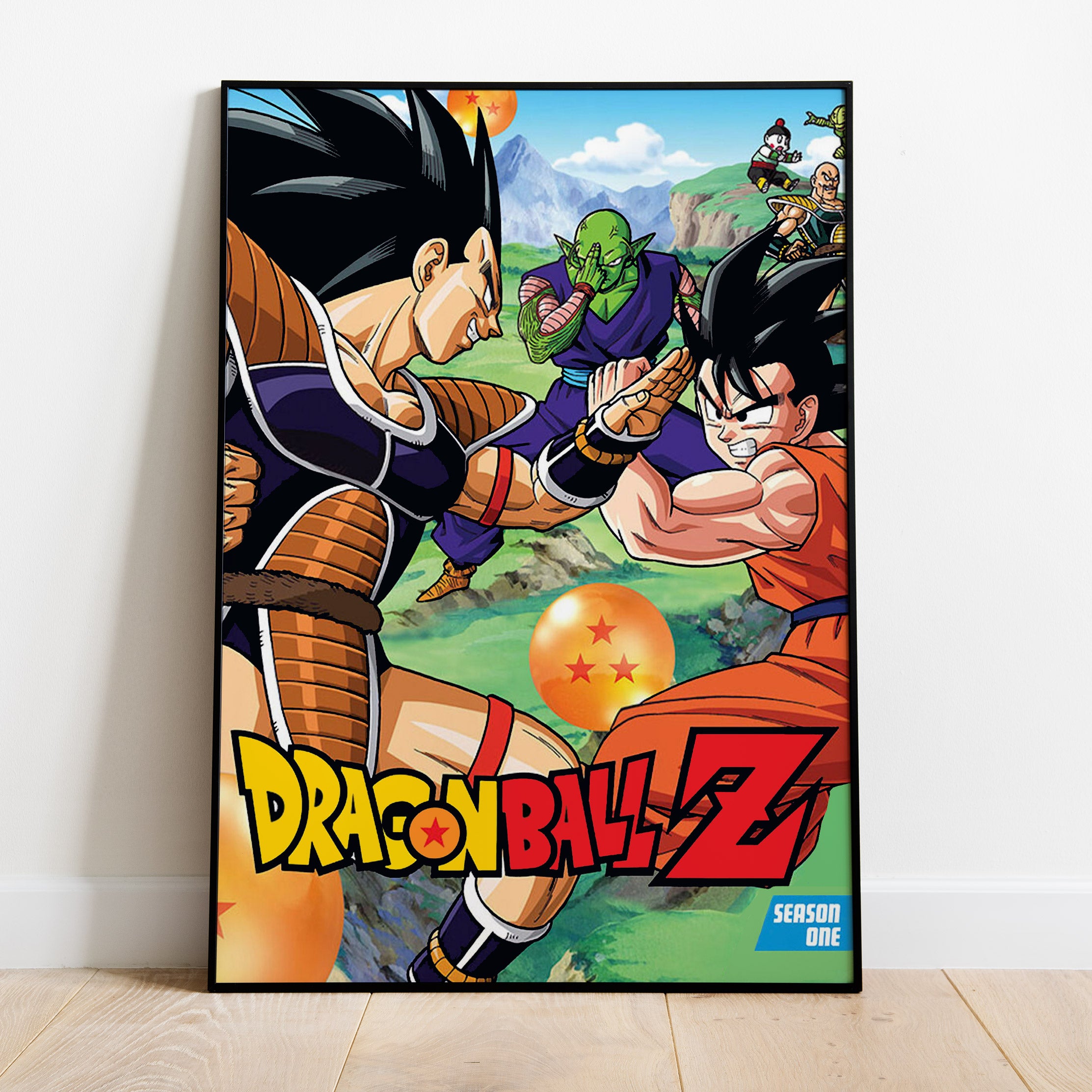 Z and Season-1 – (Raditz Sagas) Vegeta | Saga Dragon CustomPrintHaus Saiyan Poster Ball