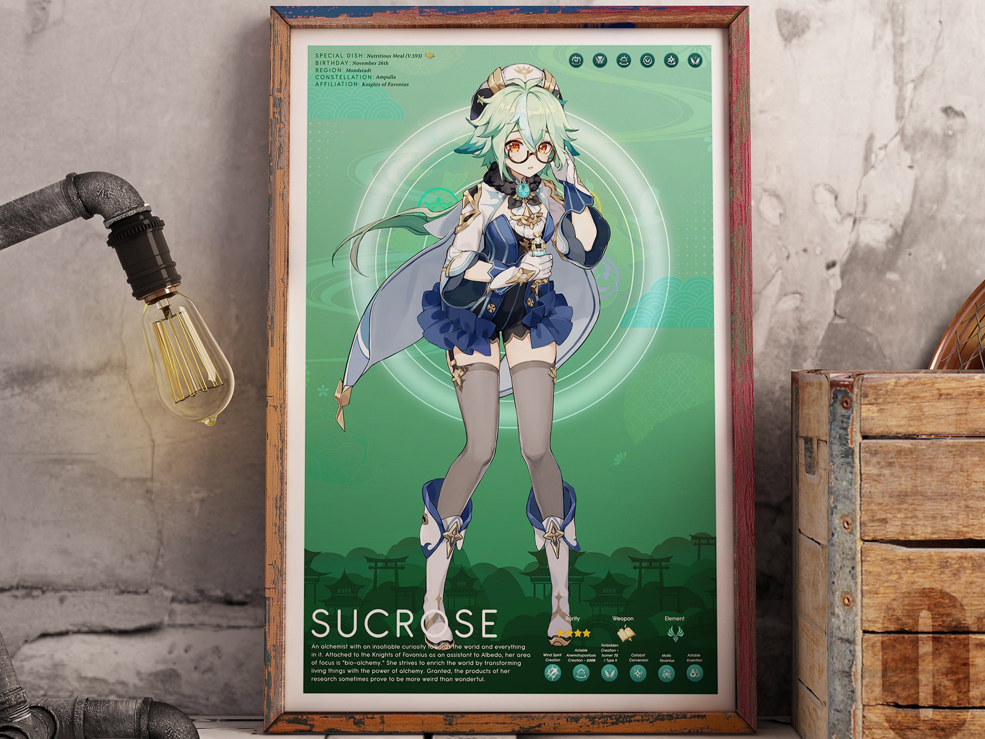 HD wallpaper: anime girls, Genshin Impact, Sucrose (Genshin Impact) |  Wallpaper Flare