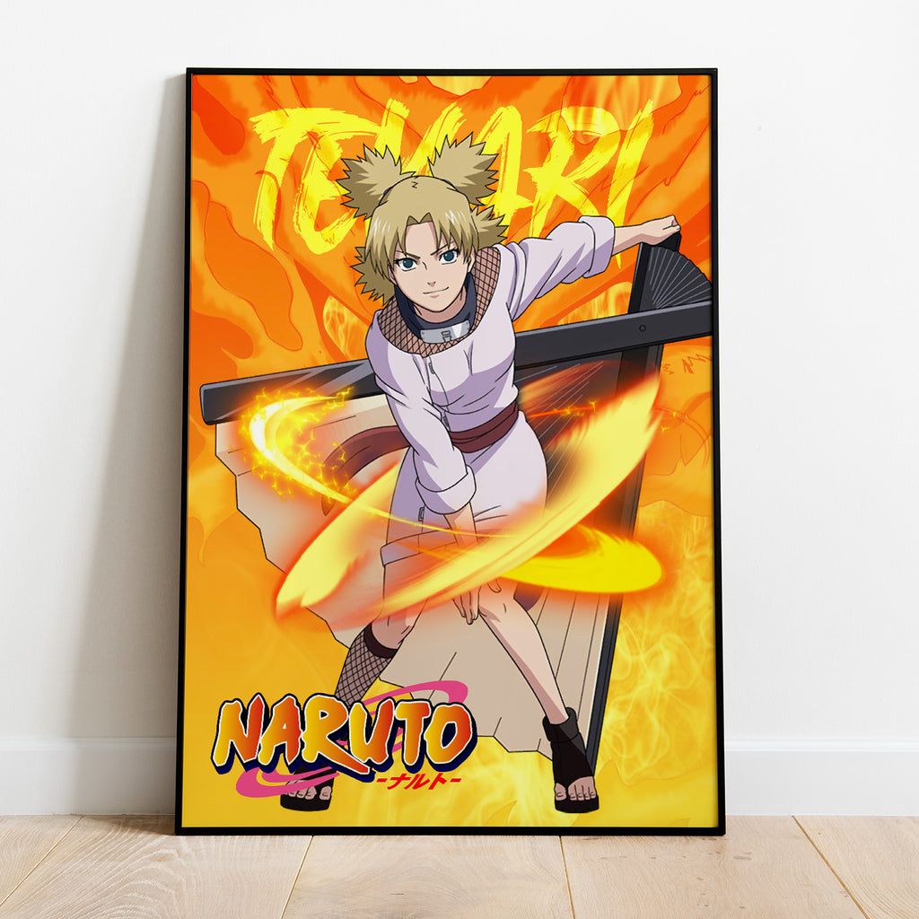 Naruto Shippuden Anime Hinata Team Poster
